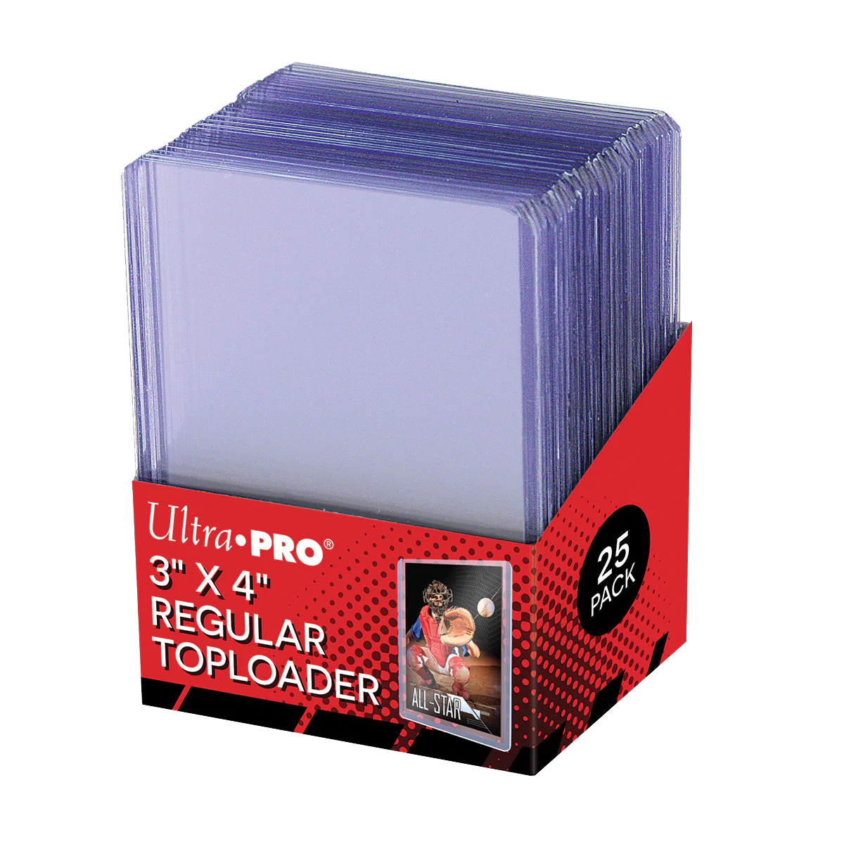 Ultra PRO 3x4 Regular Toploader 25 Stück