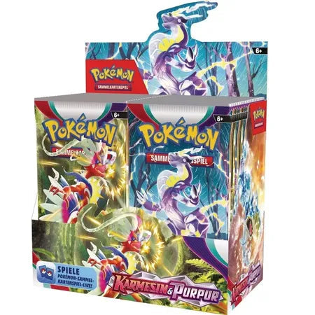 Pokémon Karmesin & Purpur Basis-Set KP01 36er Booster Display Box deutsch